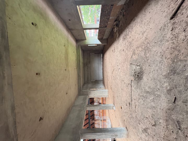 Second-floor unfinished commercial bay at nalukettu